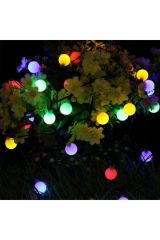 Yılbaşı Süslemesi Renkli 40 Led Minik Top Dolama Led Işık Zinciri (rgb) Fişli