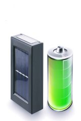 2 Adet Çift Led'li Güneş Enerjili Solar Dekoratif Aplik Aydınlatma