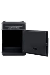 Şifreli Kasa Atm Elektronik Kumbara Oyuncak Dijital Atm Siyah