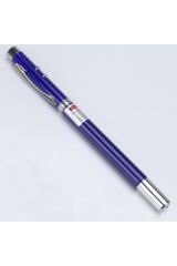 Lazer Işıklı Teleskopik Uzayabilen Sunum Yapma Kalemi Çubuğu Mavi