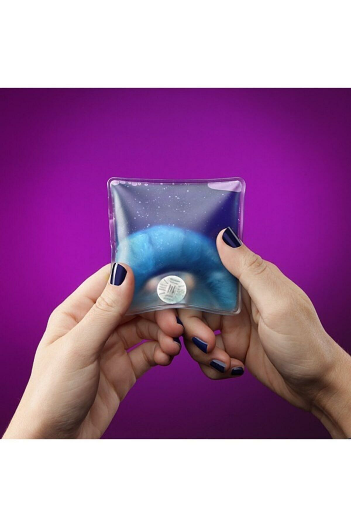 Kare El Isıtıcı Jel Cep Sobası Mavi