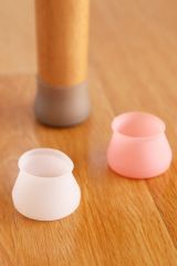 16 Adet Masa Ve Sandalye Ayağı İçin Kaydırmaz Pabuç Koruyucu Yıkanabilir Mobilya Çorabı Gri 16'lı