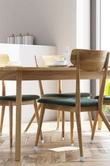 16 Adet Masa Ve Sandalye Ayağı İçin Kaydırmaz Pabuç Koruyucu Yıkanabilir Mobilya Çorabı Gri 16'lı