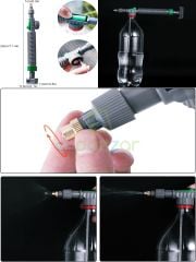 2 Fonksiyonlu Universal Pet Şişe Uyumlu Basınçlı Su Püskürtme Manuel Pompa Aparatı