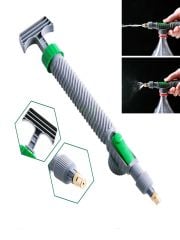 2 Adet 2 Fonksiyonlu Universal Pet Şişe Uyumlu Basınçlı Su Püskürtme Manuel Pompa Aparatı