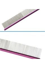 2 Adet Parlak Metal Köpek Tarağı Renkli Pet Köpek Pire Tımar Tarağı Köpek Tüyü Tarama 2 Adet