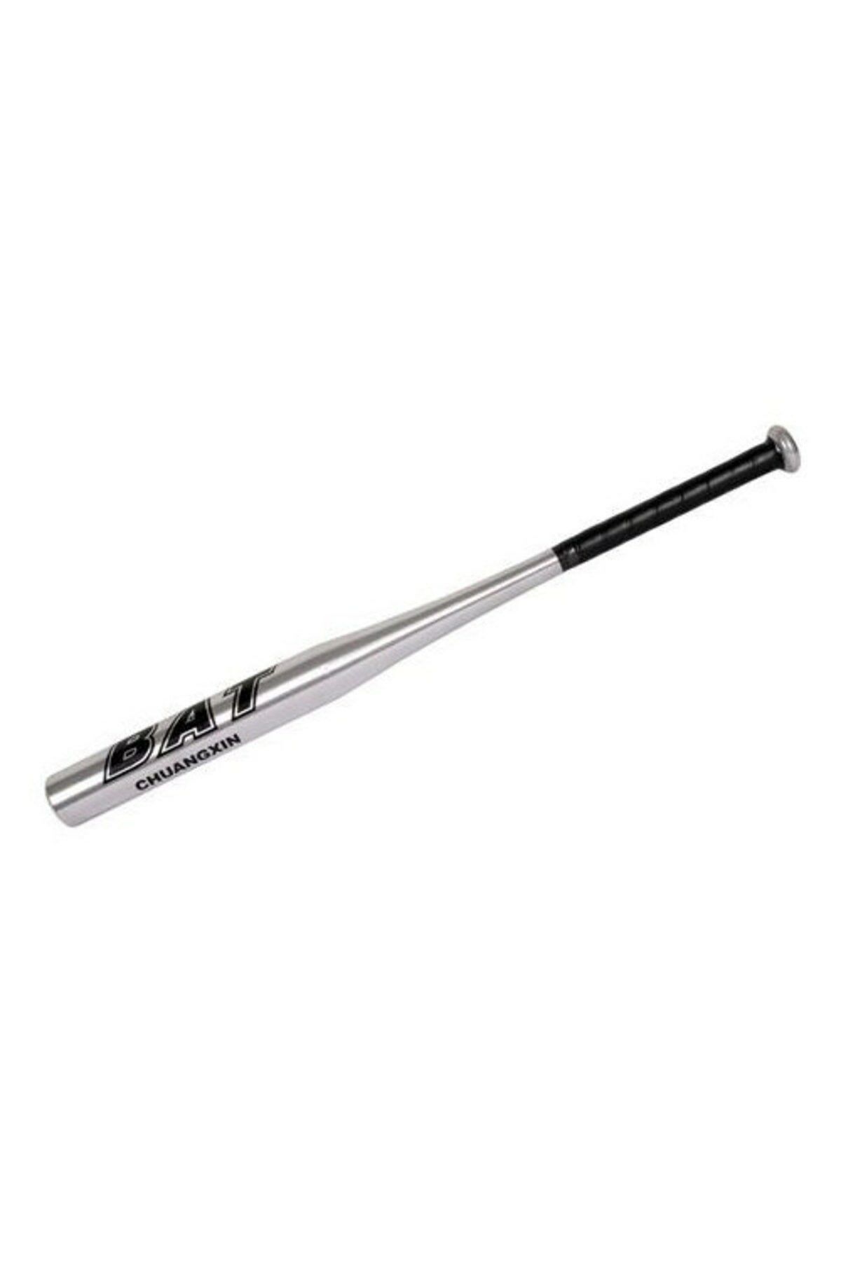 Metal Beyzbol Sopası Alüminyum Alaşım Gümüş Gri