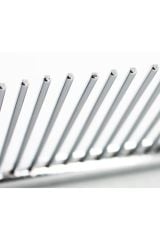 Metal 2 li Köpek Tarağı Pet Kıtık Keçe Açıcı Pire Tımar Tarağı 2 li Kuaför Tarak Seti