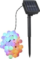 50 Led 7 Metre Solar Renkli Led Işık Boncuk 8 Fonksiyonlu Güneş Enerjili Dekor Lamba Aydınlatma